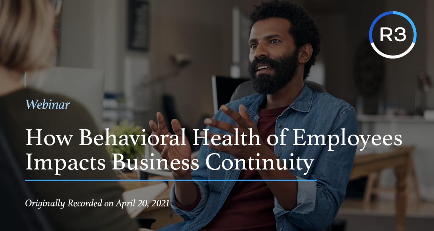 How Behavioral Health of Employees Impacts Business Continuity_2