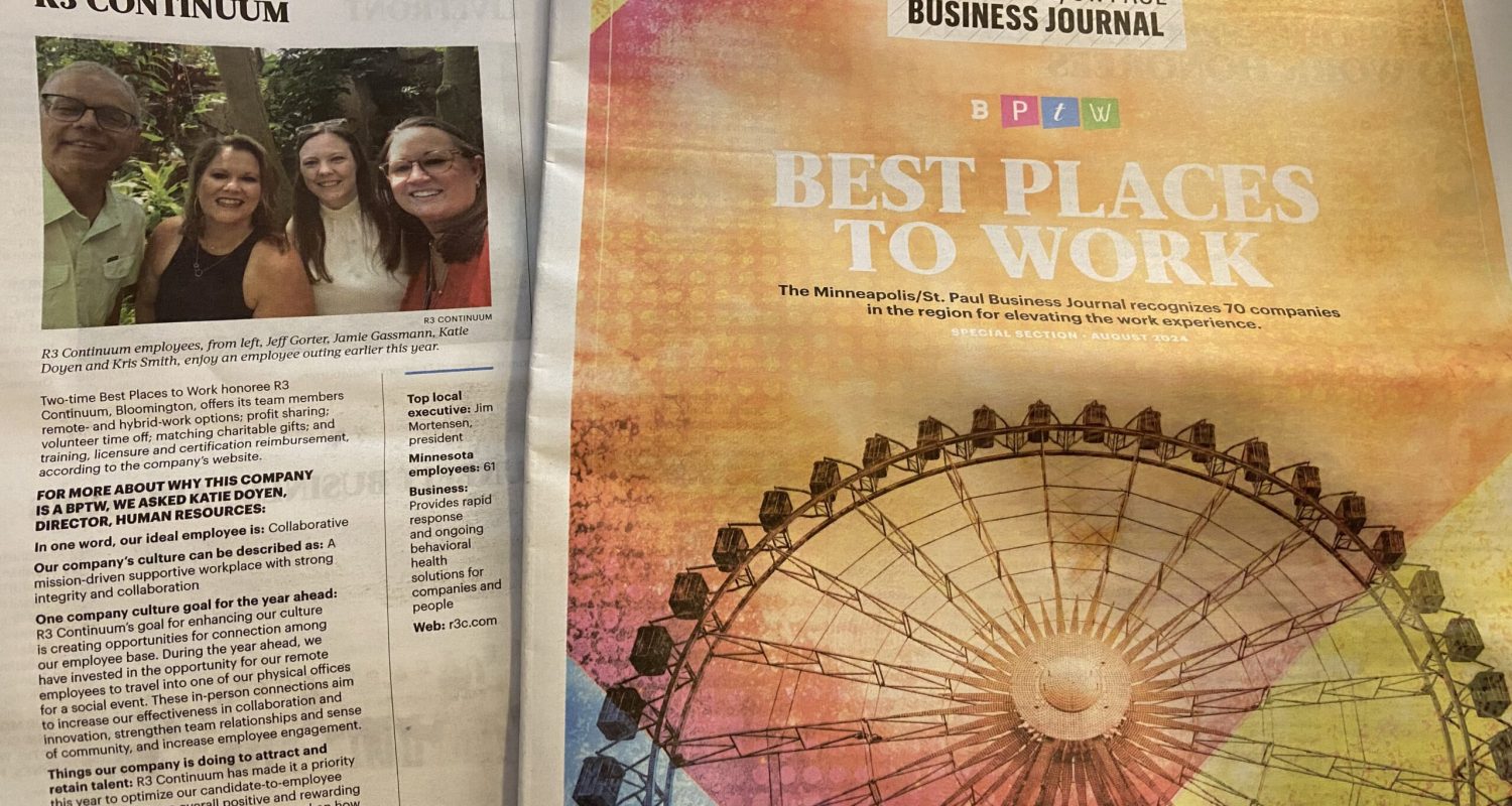 R3 Best Places to Work Feature and Cover