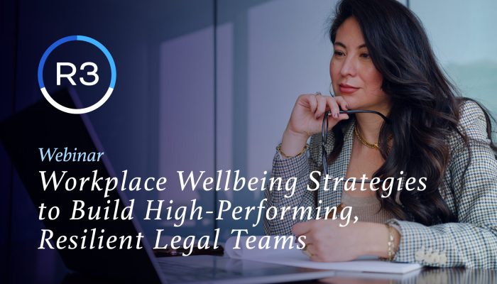 Workplace Wellbeing Strategies Legal Webinar