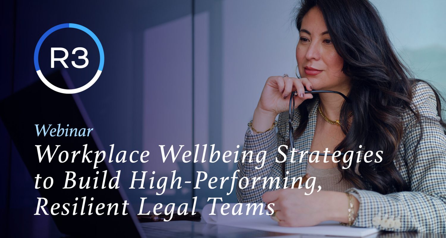 Workplace Wellbeing Strategies Legal Webinar