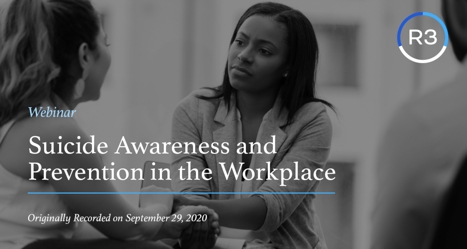 Suicide Awareness and Prevention in the Workplace - 2